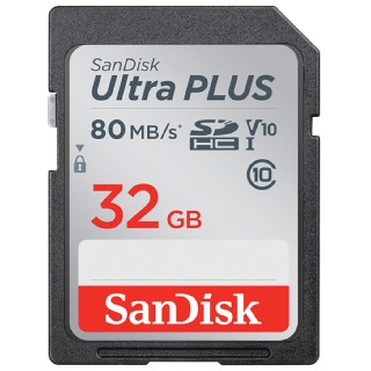SanDisk SDHC Elite Ultra Plus 32.0GB 80MB/s CL10