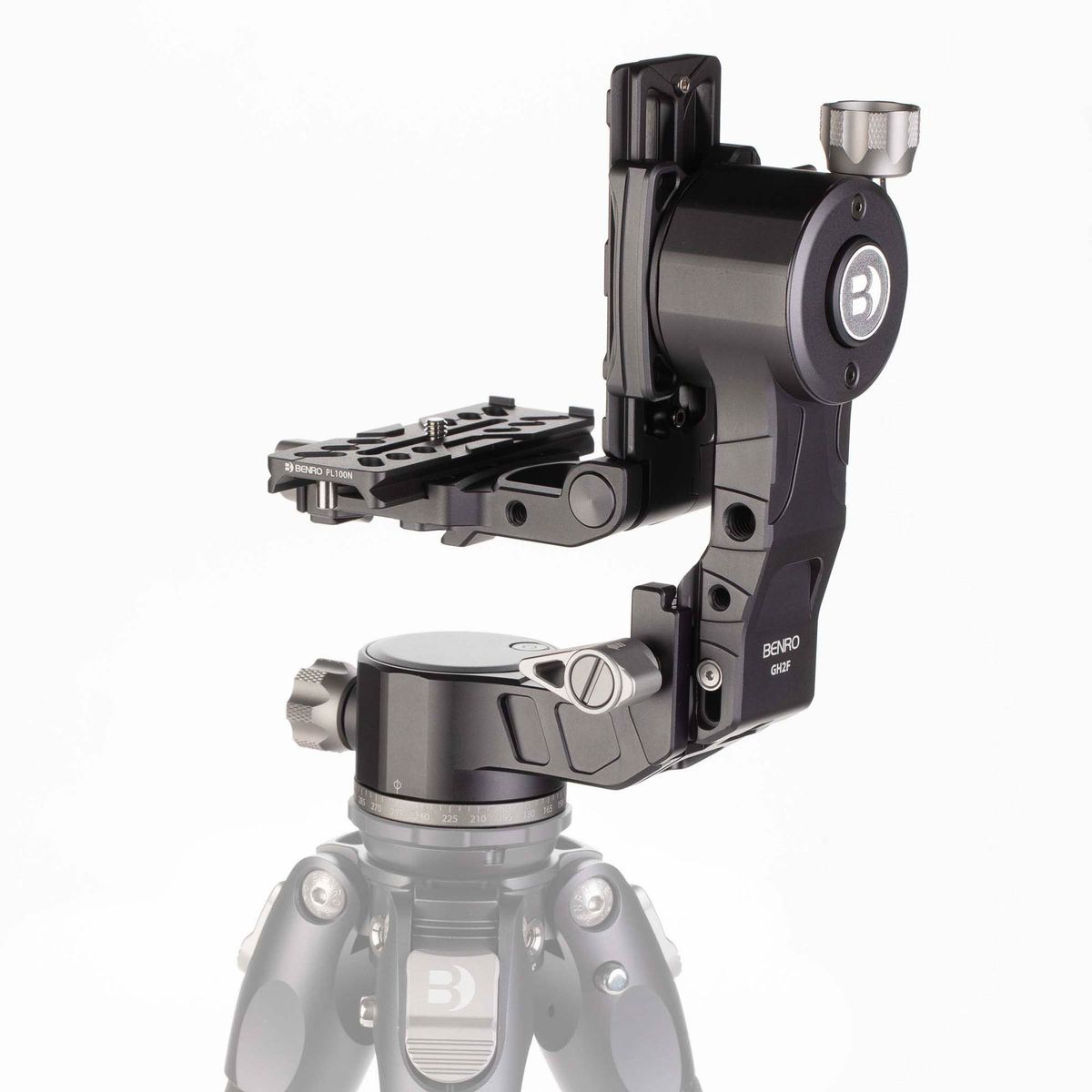 Benro GH2F statiefkop Zwart 1/4, 3/8 Kompasbeugel"