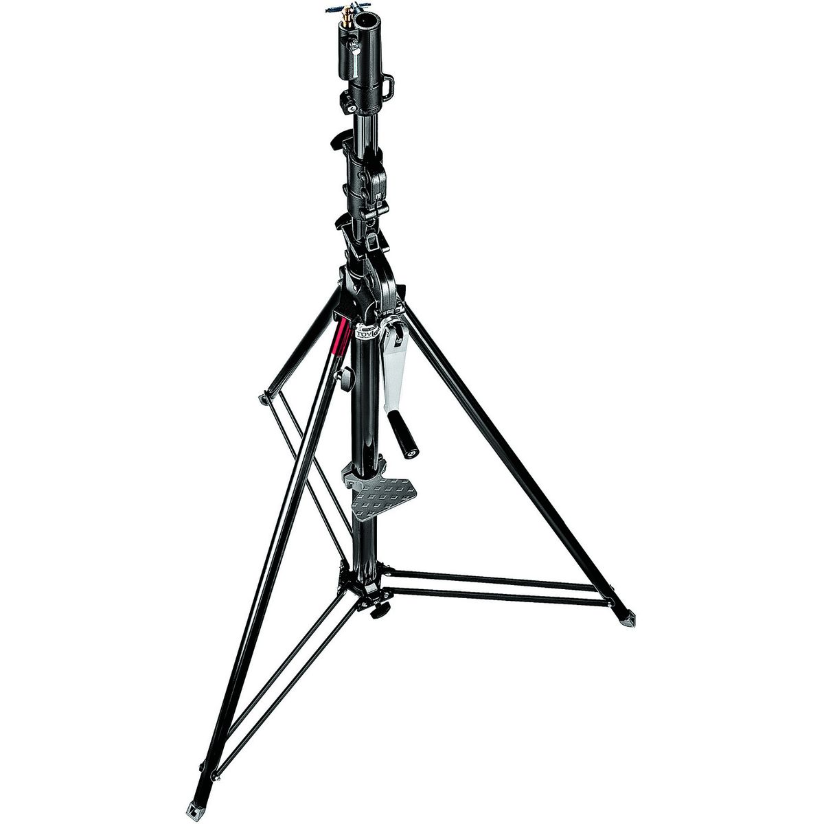 Manfrotto Wind up 3 section black zinc
