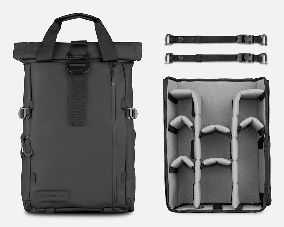 Wandrd PRVKE 31l Black Pro Photography Bundle V4