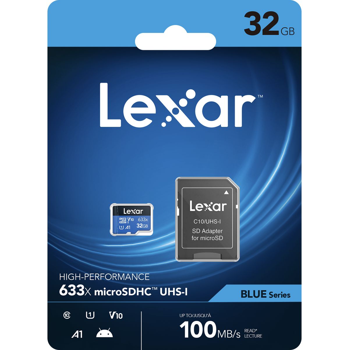 Lexar microSDHC HP UHS-I 633x 32GB