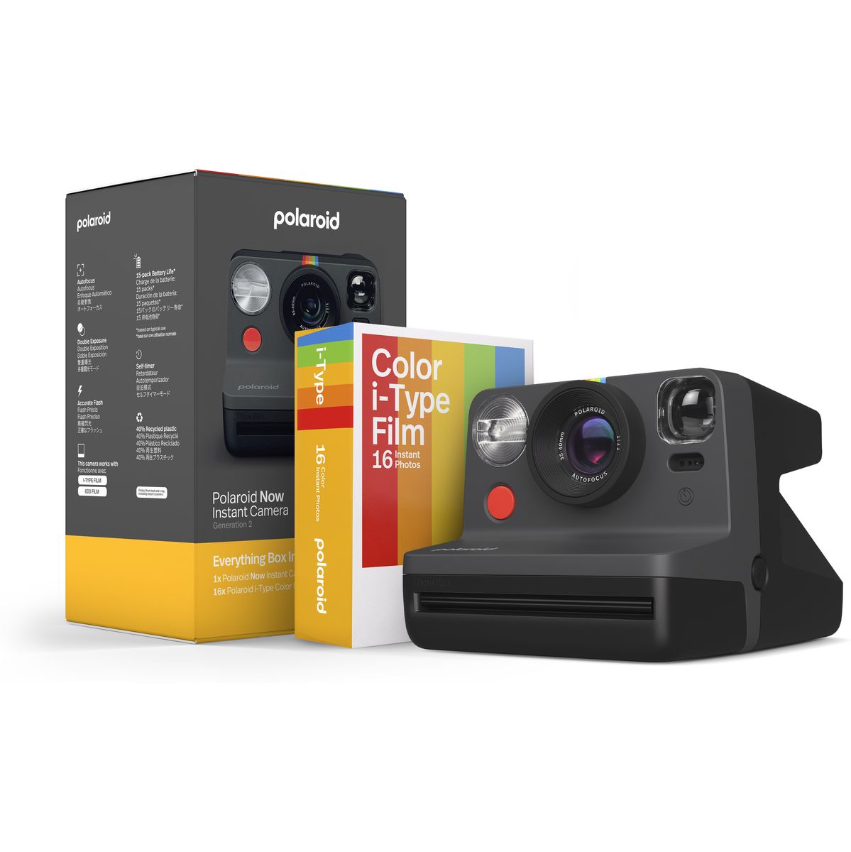 Polaroid EB Now Gen 2 Zwart