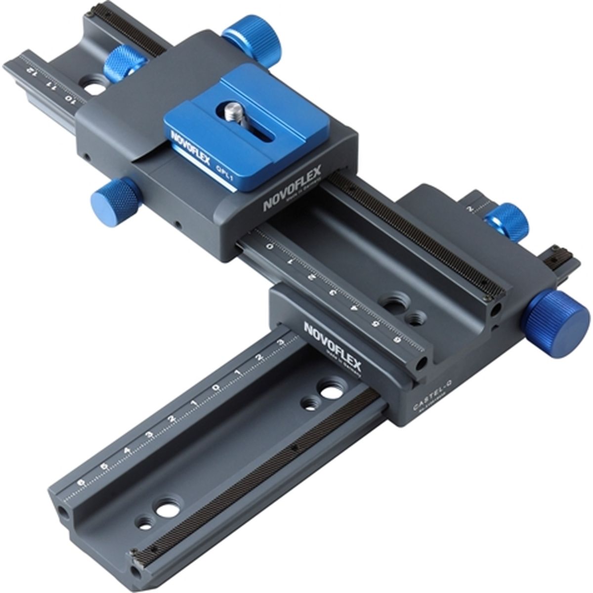 NOVOFLEX Instelslede CASTEL-CROSS Q incl. QPL 1