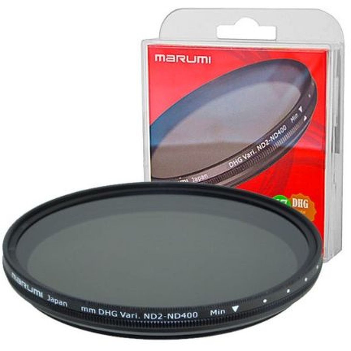 Marumi Grijs Variabel Filter DHG ND2-ND400 62 mm