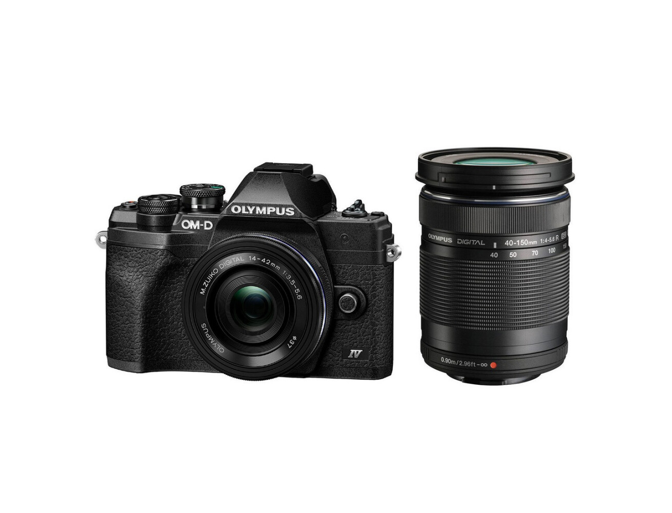 Olympus E-M10 IV + 14-42mm + 40-150mm Black