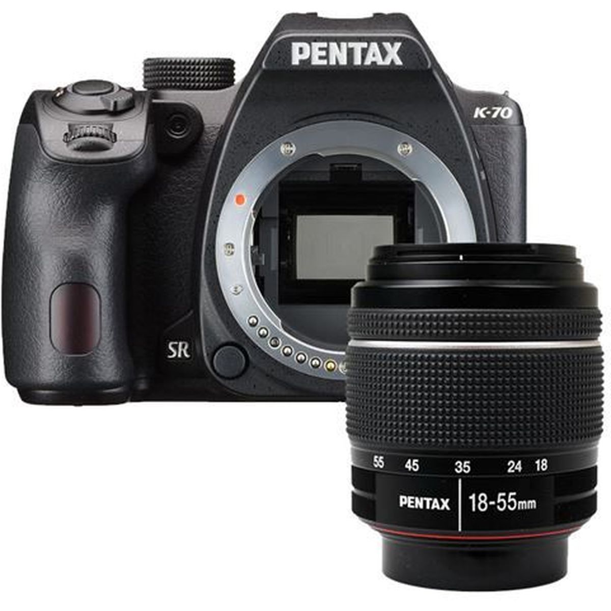 Pentax K-70 + 18-55 WR