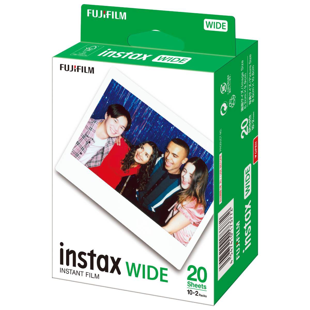 Fujifilm Instax Wide Film DUO-pack