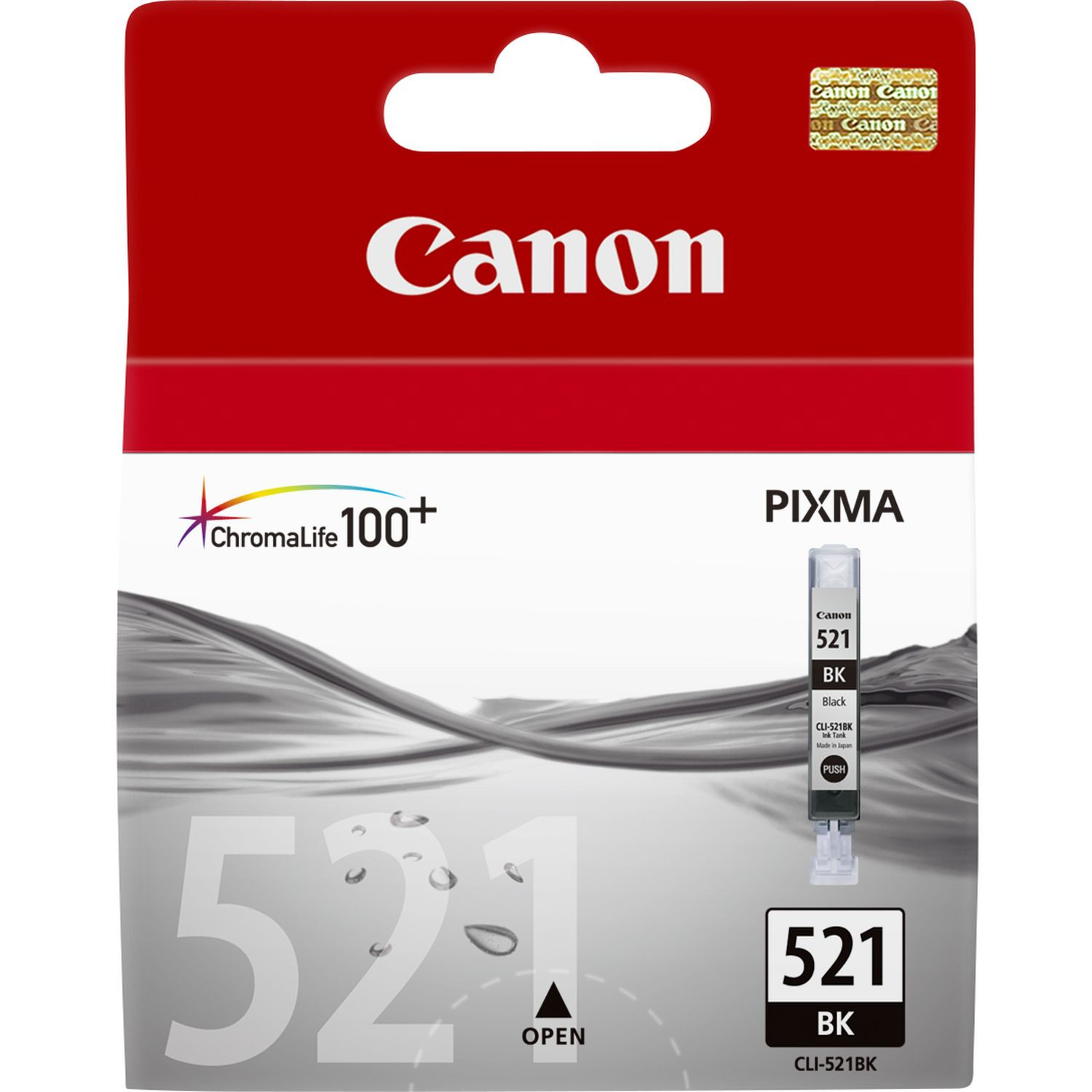 Canon CLI-521 BK zwart