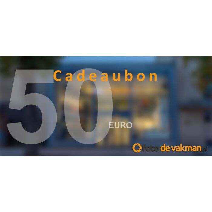 Foto de Vakman Cadeaubon t.w.v. 50 euro