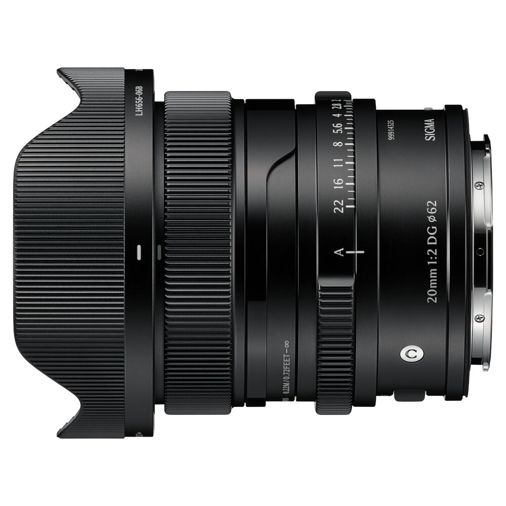 Sigma 20mm f/2.0 DG (C) Black L-Mount