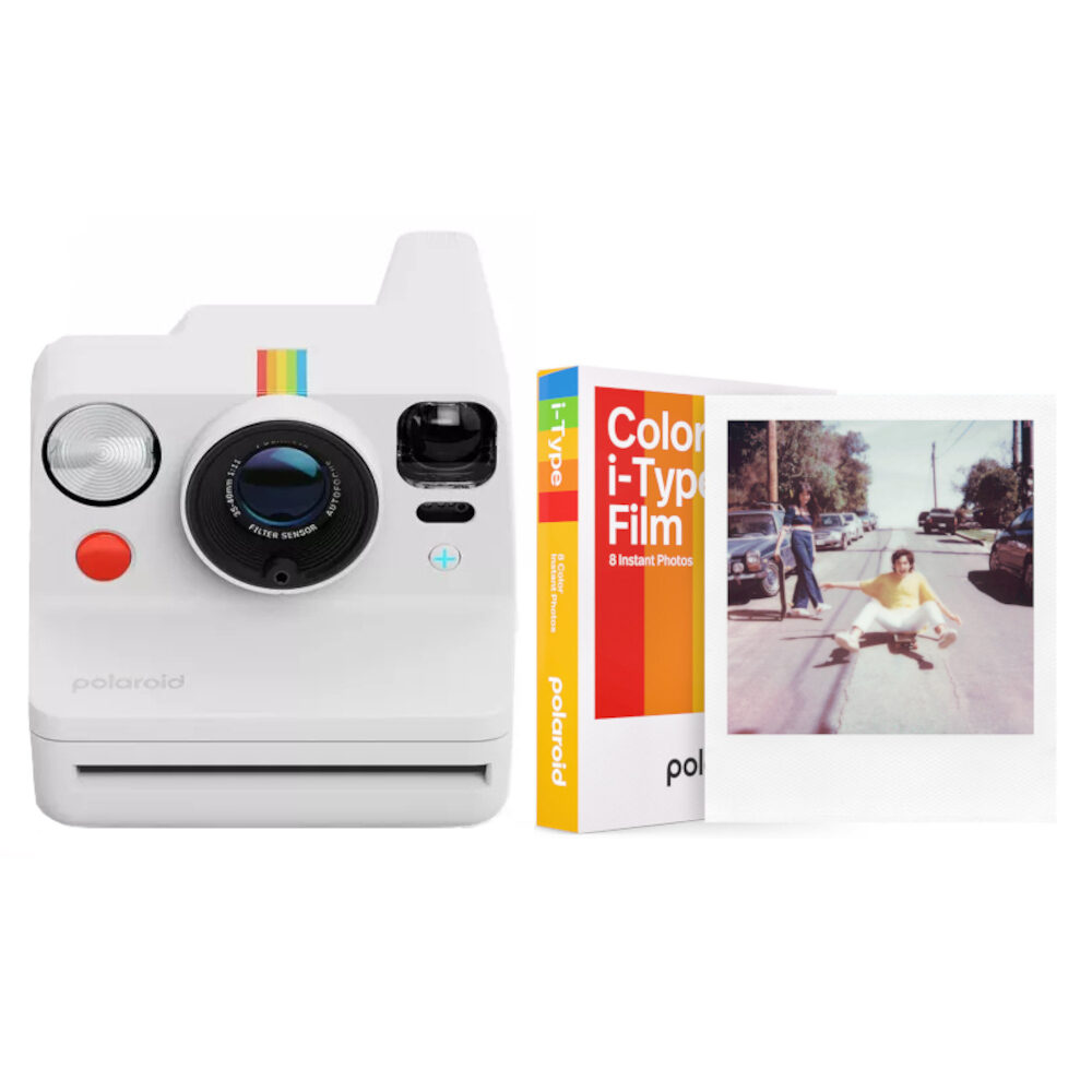 Polaroid Now+ Gen 3 White + Colour Film Bundle (8 Photos)
