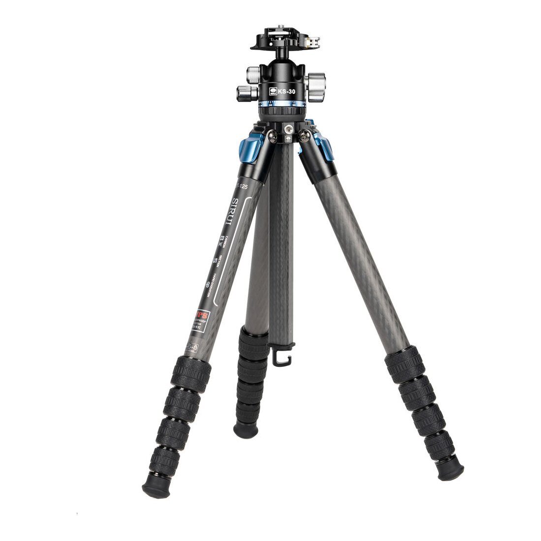 Sirui Waterproof Carbon Travel Tripod ST-125+KS-30