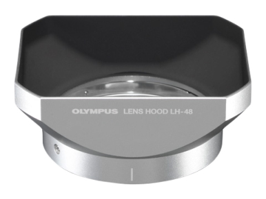 Olympus LH-48 zonnekap voor M1220 zilver (metaal)