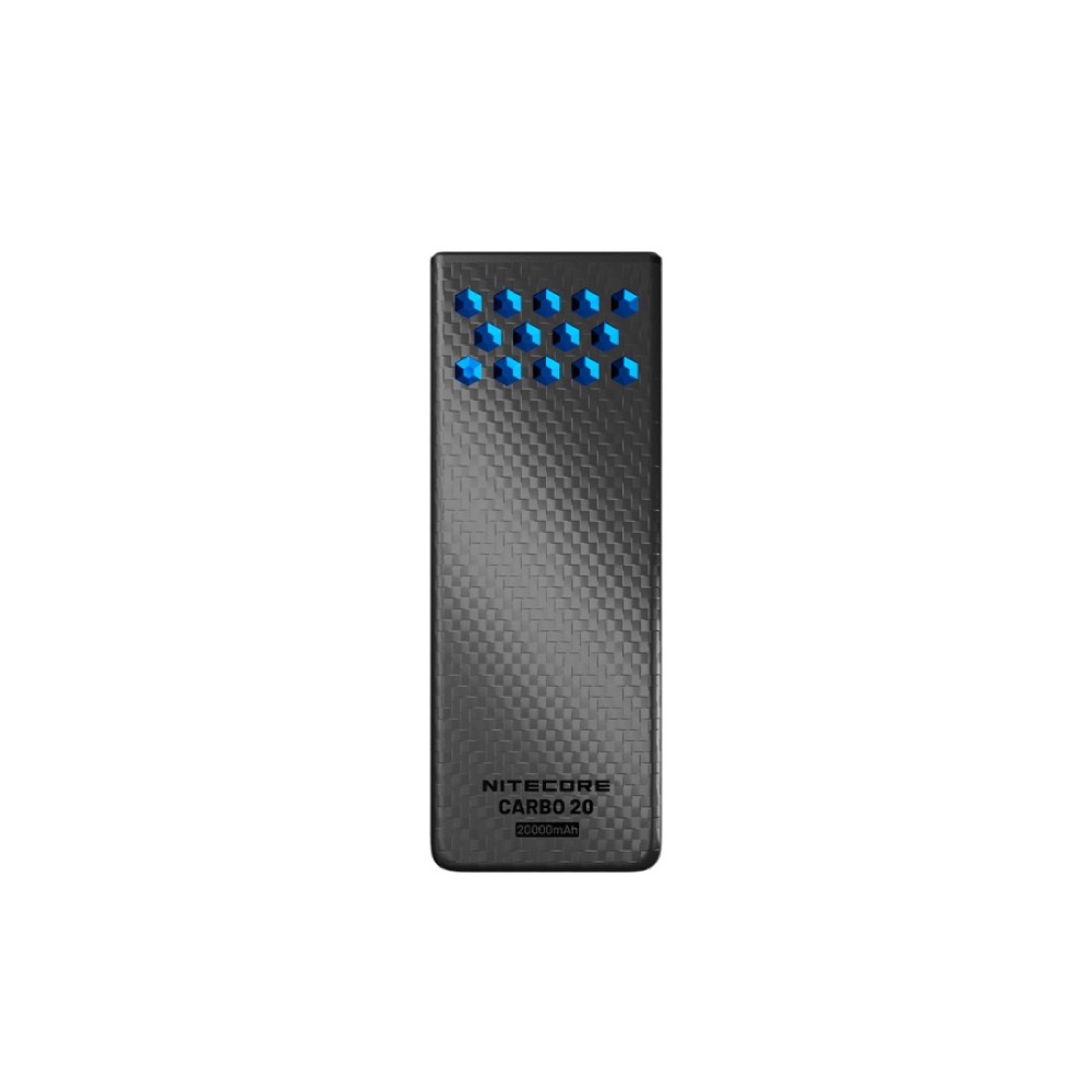 Nitecore Carbo 20 Fast Charge Power Bank 65W Ice Blue