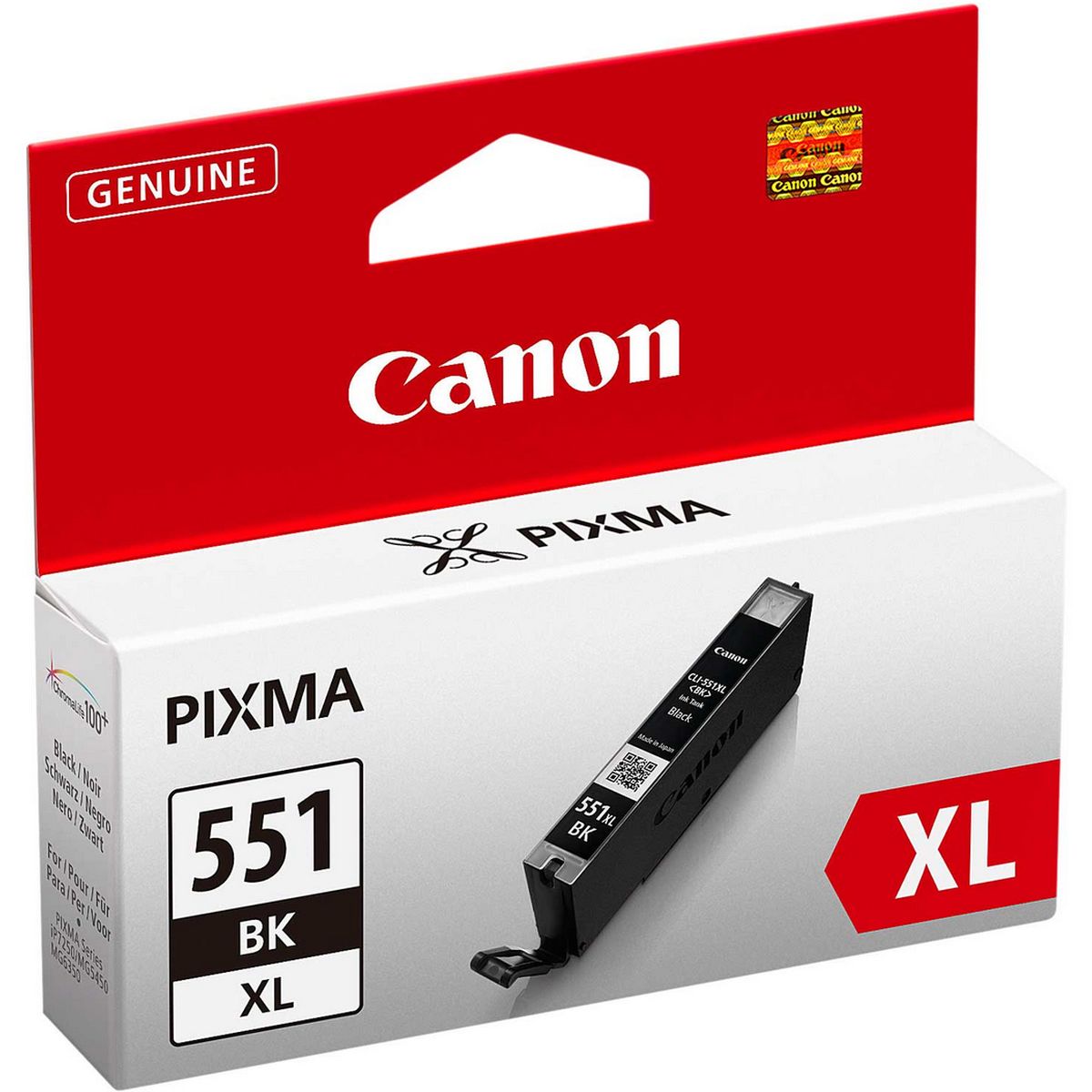 Canon CLI-551 XL BK zwart
