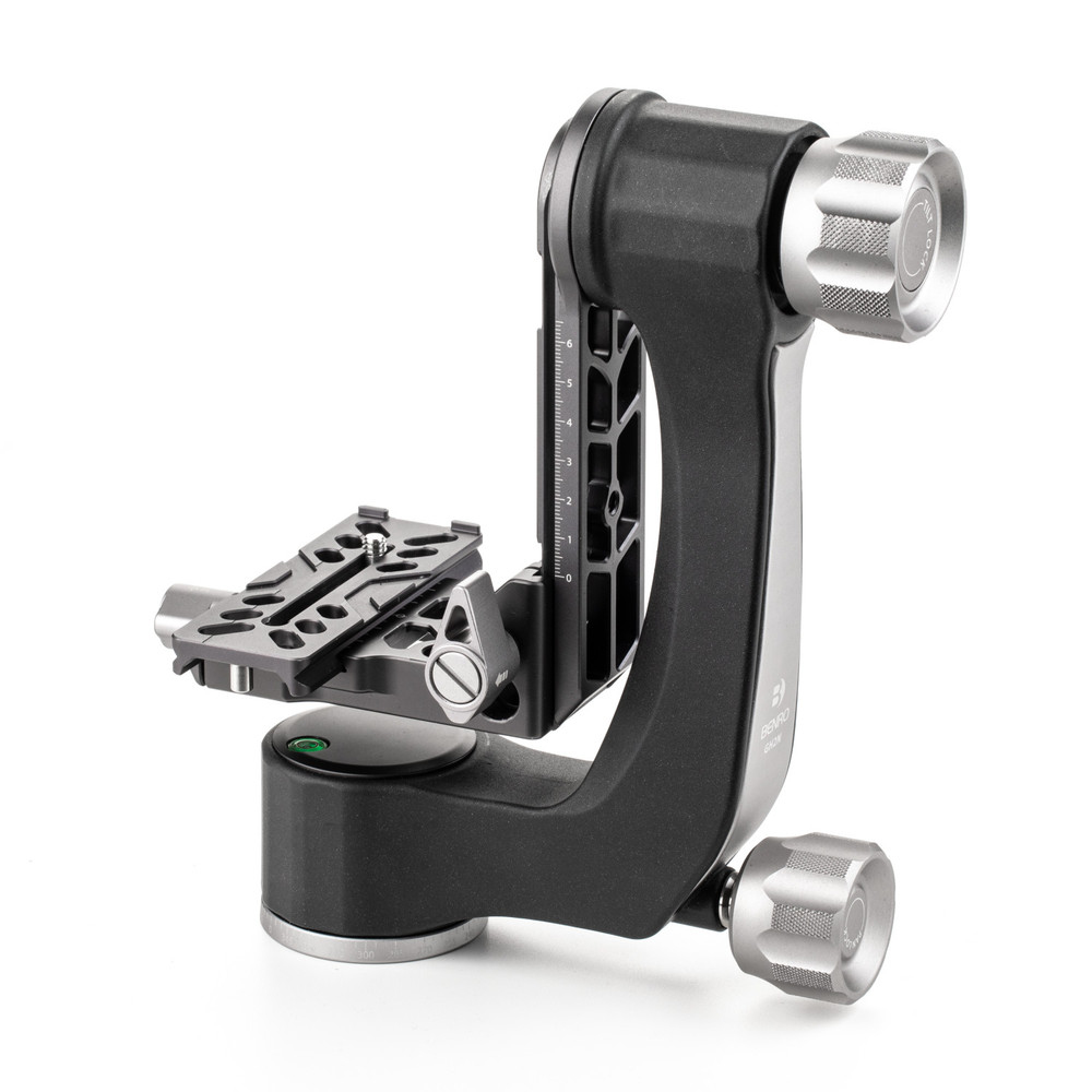 Benro GH2N statiefkop Grijs, Zilver 3/8 Kompasbeugel"