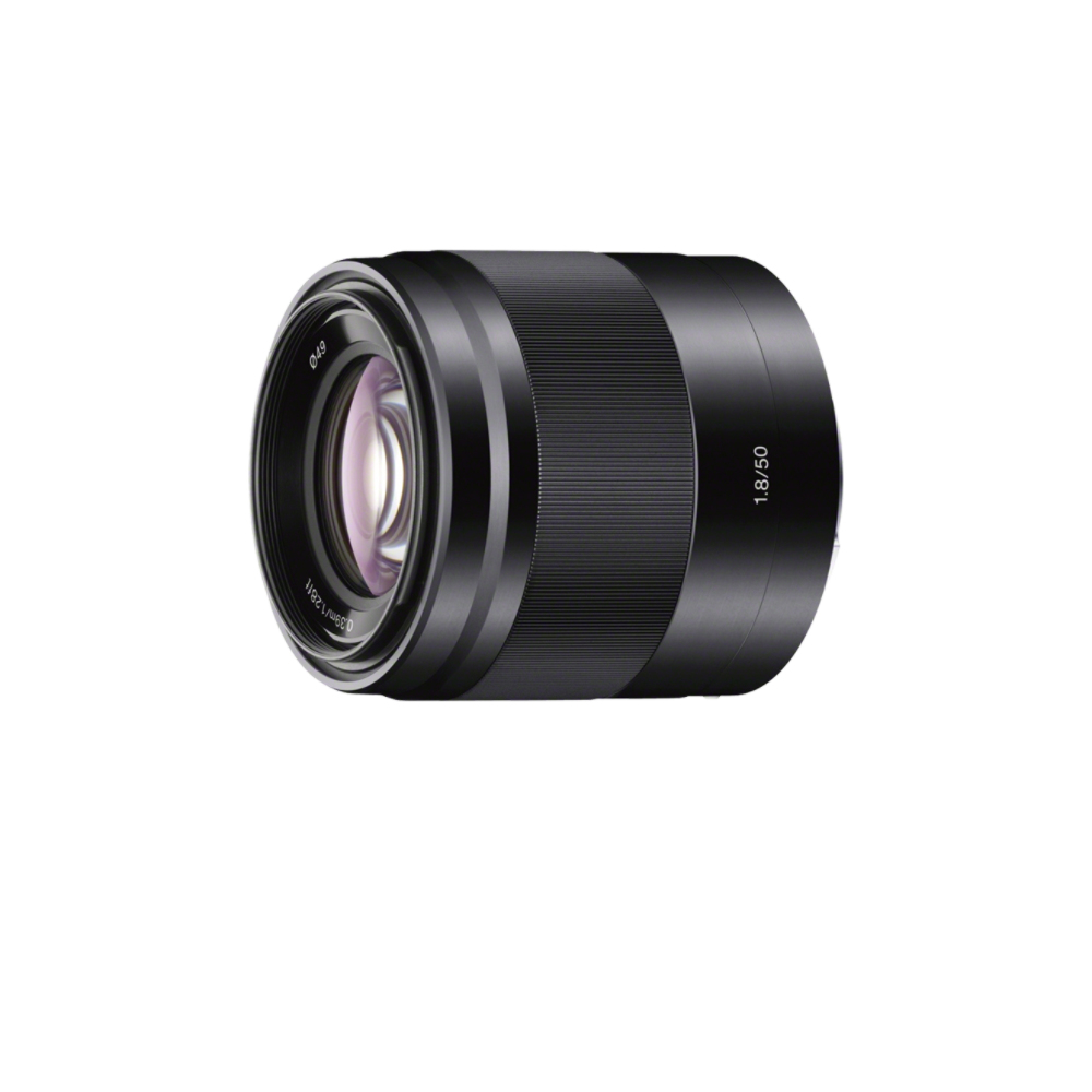 Sony SEL 50mm/F1.8 zwart
