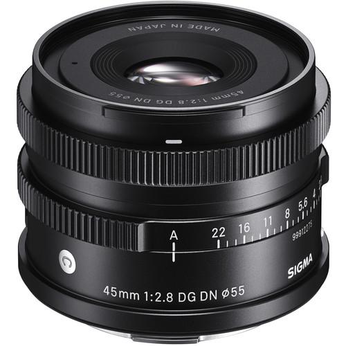 Sigma 45mm f/2.8 DG (C) Black L-Mount