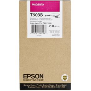 Epson Inktpatroon magenta T 603  220 ml T 603B