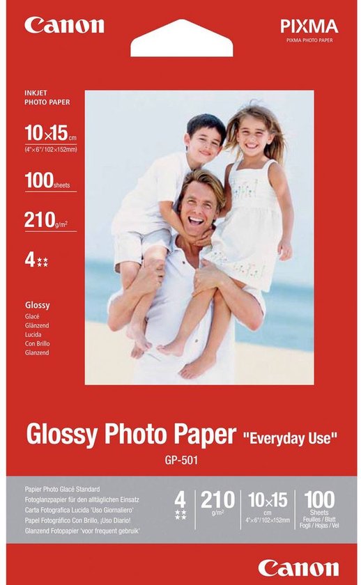 Canon GP-501 10x15, glans 200 g, 100 vel