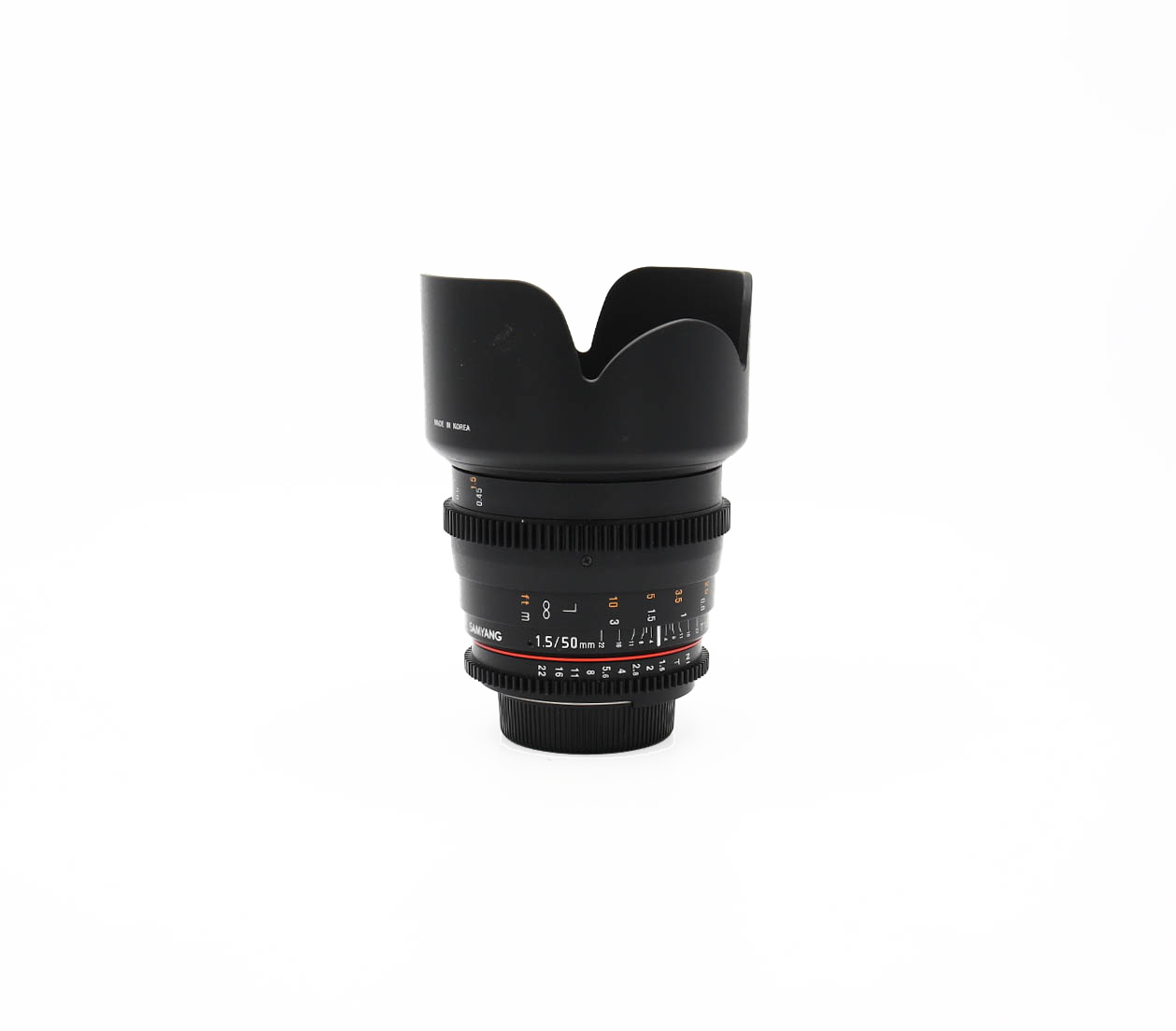 Samyang T1.5/50mm AS UMC Cine lens Nikon (occ_2130)