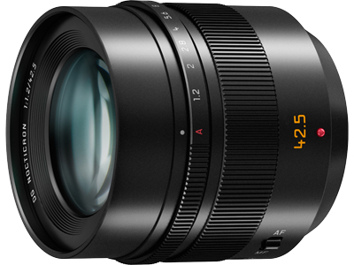 Panasonic H-NS043E Leica 42,5mm/f1.2 Black