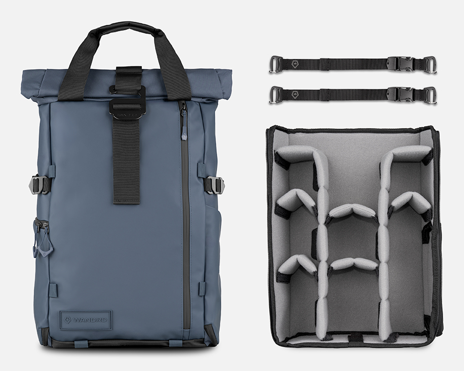 Wandrd PRVKE 31l Aegean Blue Pro Photography Bundle V4