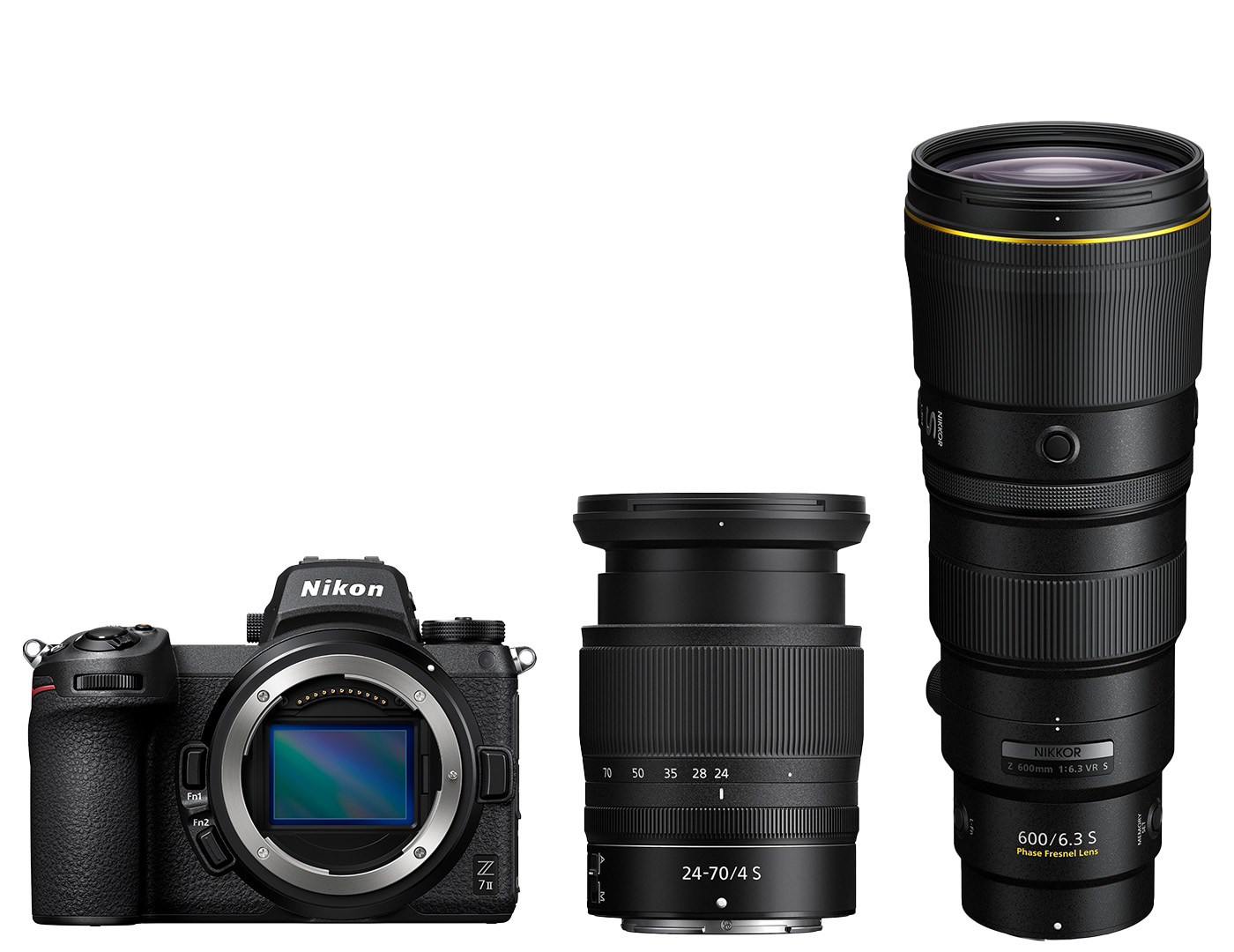Nikon Z7II Lens Kit (w/24-70 f4 S)+NIKKOR Z 600mm f/6.3 VR S