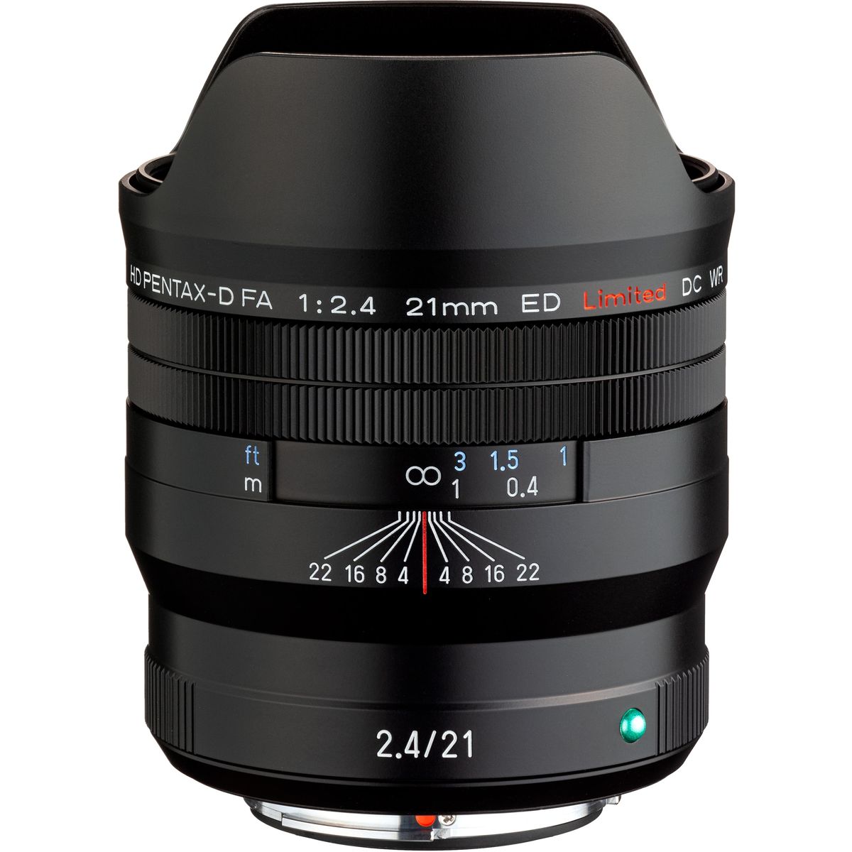 Pentax HD D-FA 21mm f/2.4 ED Limited DC WR (Black)