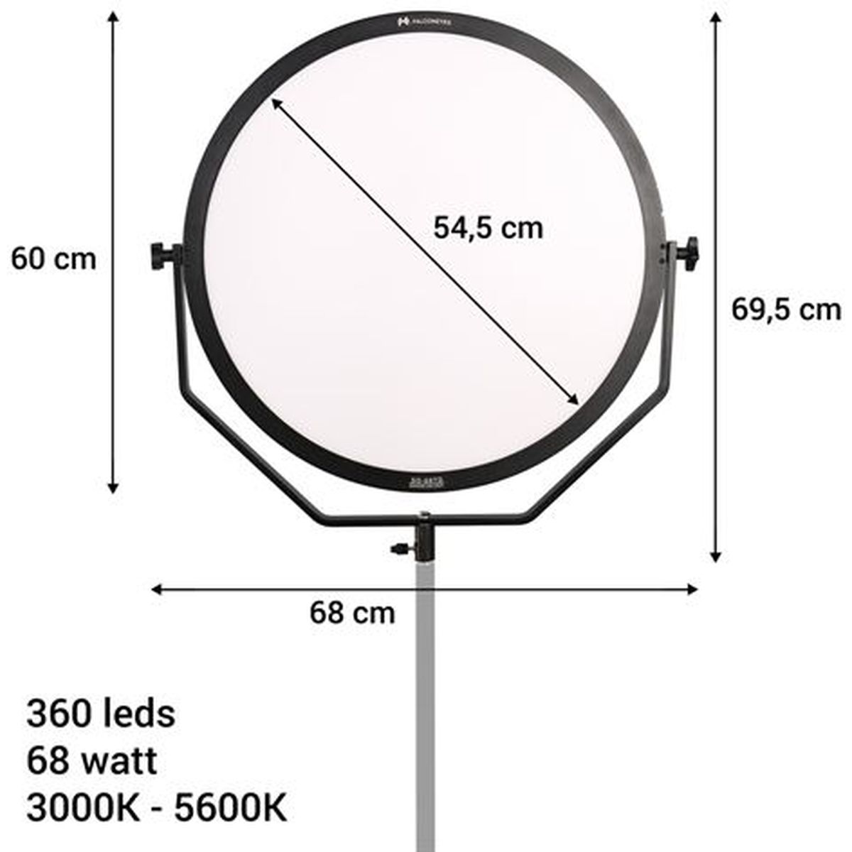 Falcon Eyes Bi-Color LED Lamp Sophiez SO-68TD op 230V