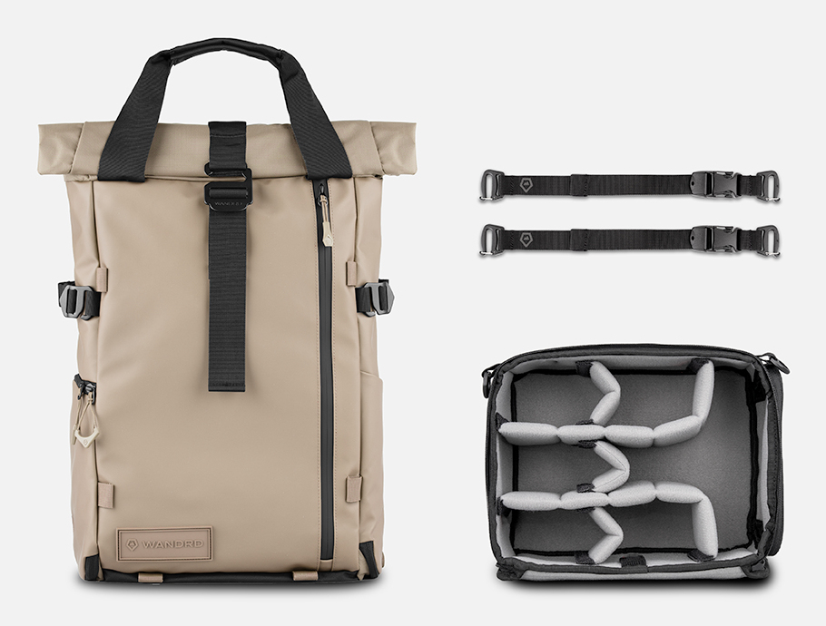 Wandrd PRVKE 21l Yuma Tan Photo Bundle V4