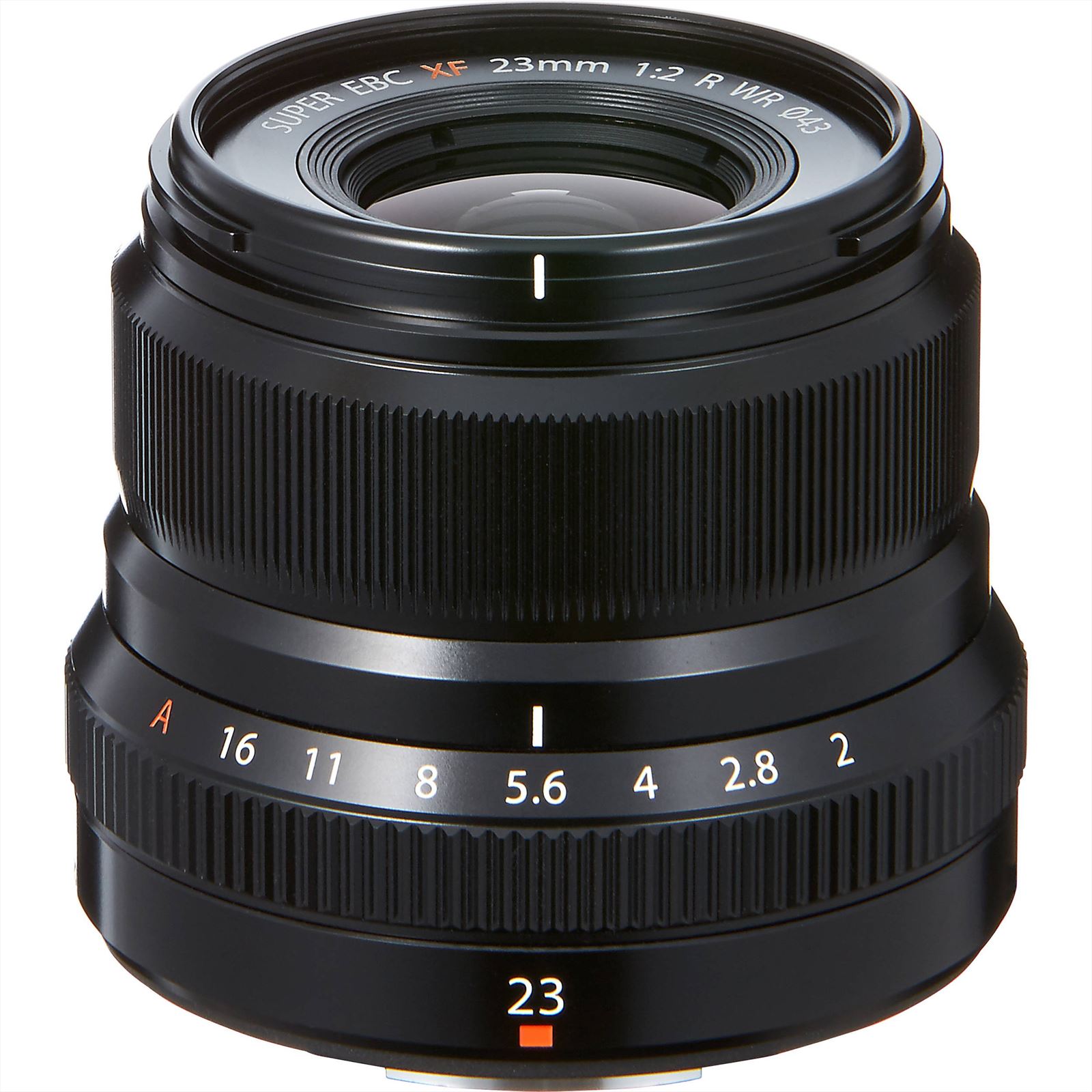 Fujifilm FUJINON XF 23mm F2.0 R WR Zwart