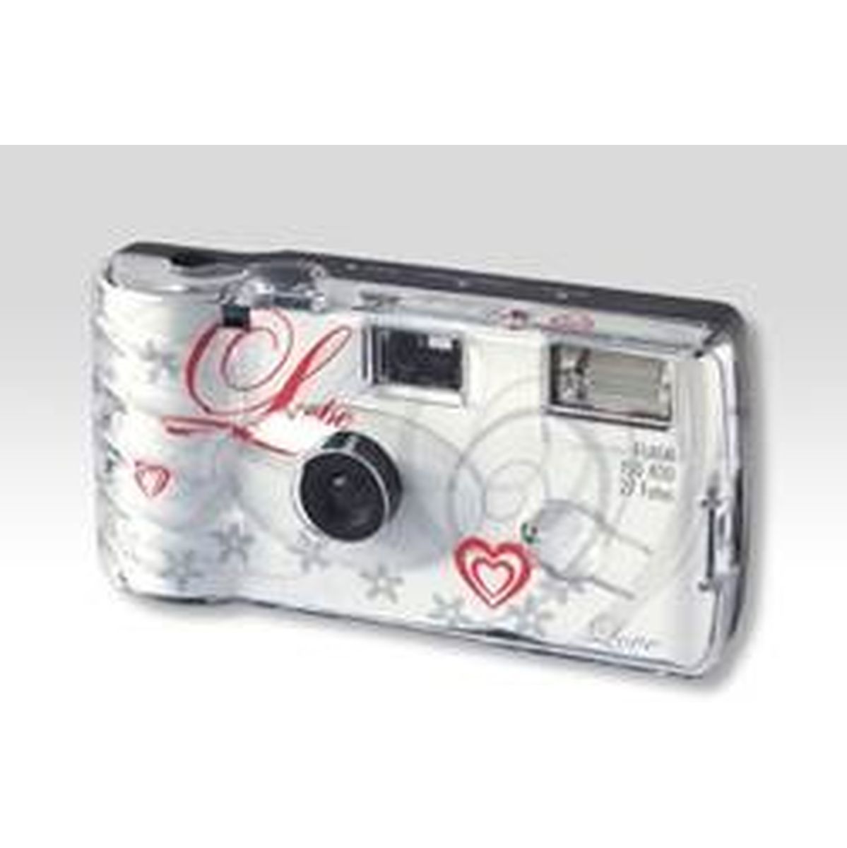 Disposable Camera Love 400/27 Flash White