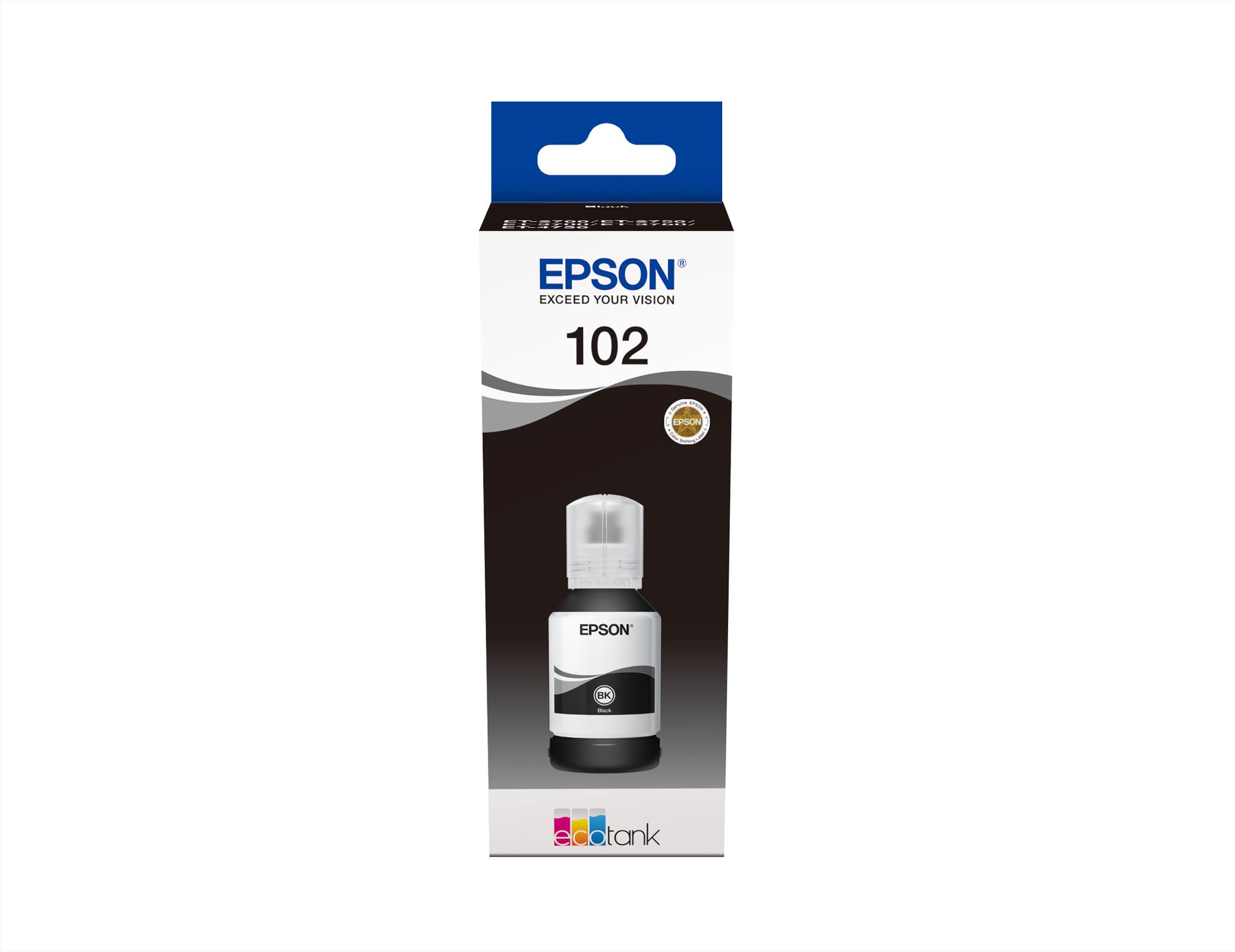 Epson EcoTank zwart T 102 127 ml              T 03R1