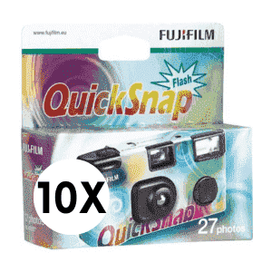 Fujifilm Quicksnap Flash 27 10-pak
