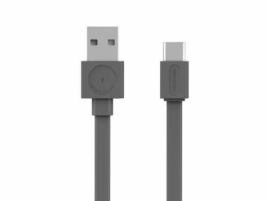 allocacoc USB kabel USB-C grijs