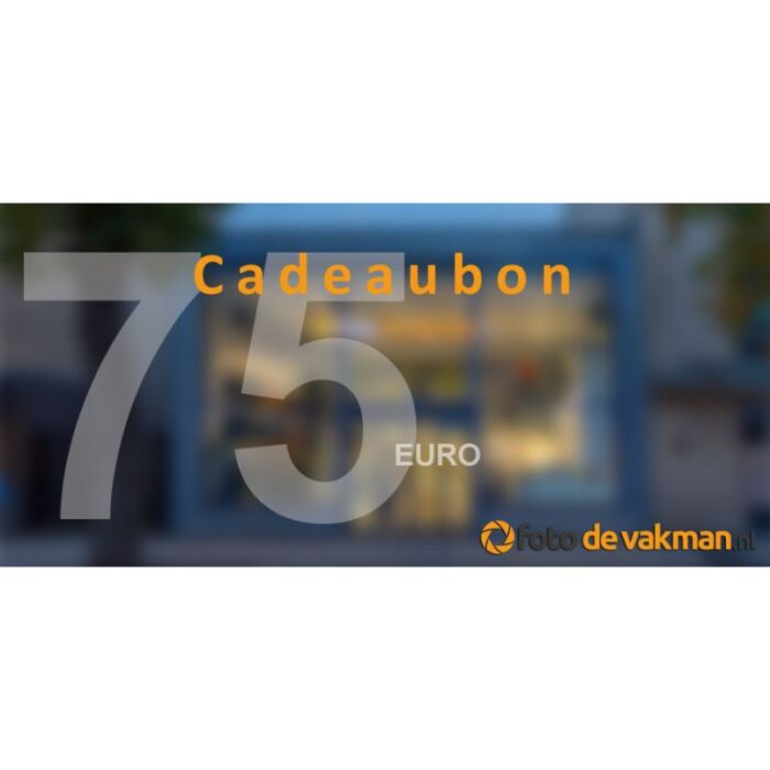 Foto De Vakman Cadeaubon t.w.v. 75 euro