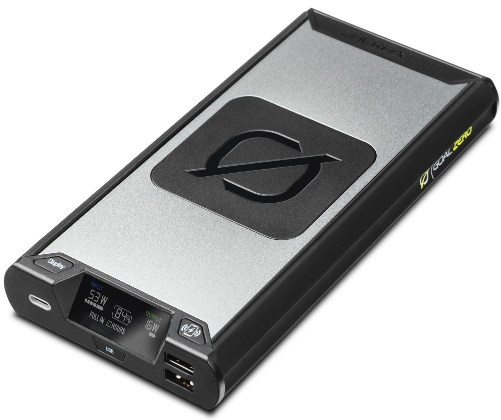 Goal Zero 22220 powerbank Lithium-Ion (Li-Ion) 25600 mAh Draadloos opladen Zwart, Grijs