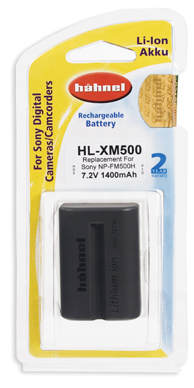 Hahnel HL-XM500 voor Sony NP-FM500