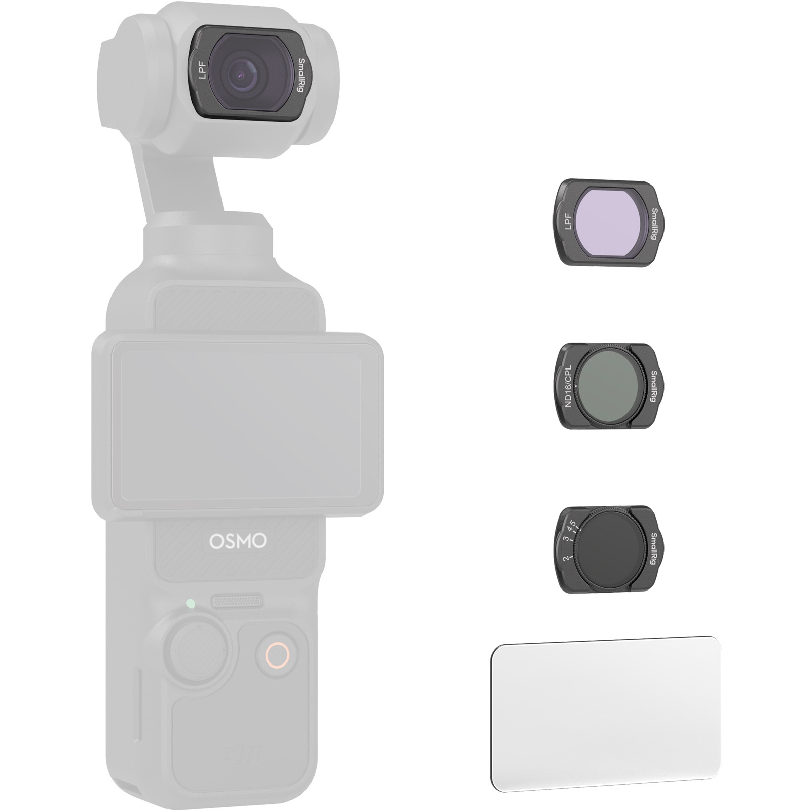 Smallrig 4776 Filter Kit For DJI Osmo Pocket 3 afbeelding