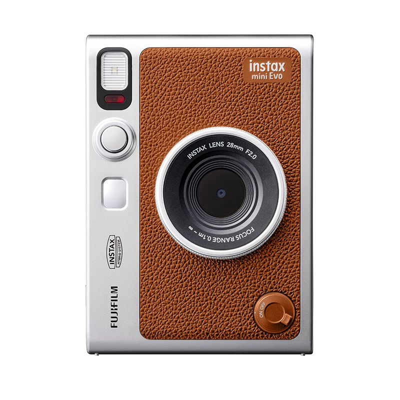 Fuji Instax Mini EVO Camera bruin USB-C