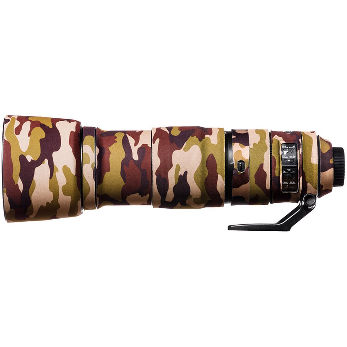easyCover Lens Oak for Nikon AF-S 200-500mm f/5.6E ED VR Brown Camouflage