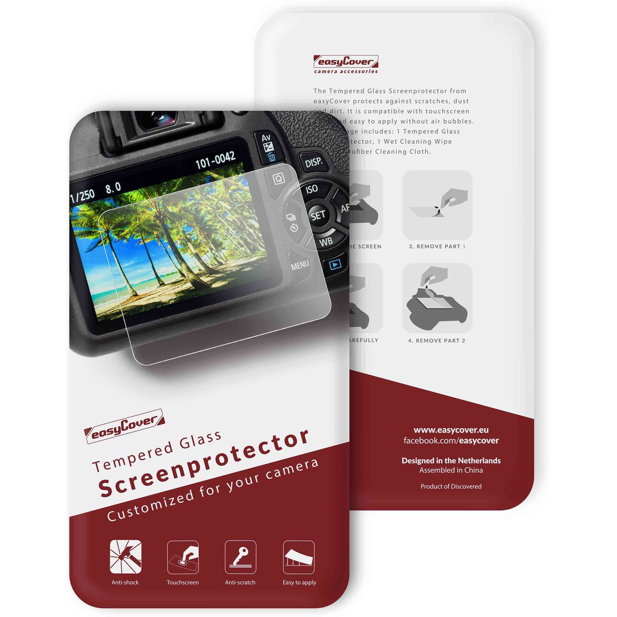 easyCover Glass Screen Protector Nikon Z5/Z6/Z7/Z6 II/Z7 II/Z8/Z9/ZF