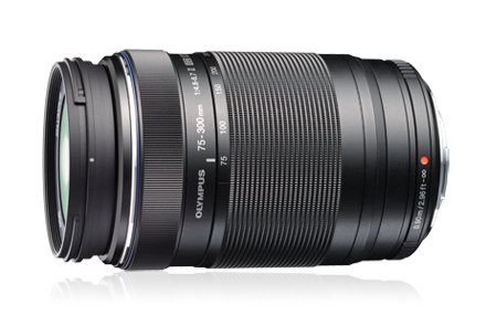 Olympus M.Zuiko Digital ED 75-300mm f/4.8-6.7 II zwart