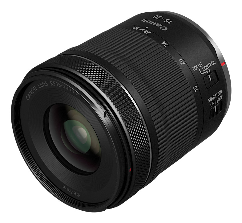 Canon RF 15-30 mm f4.5-6.3 IS STM MILC Ultra-groothoeklens Zwart