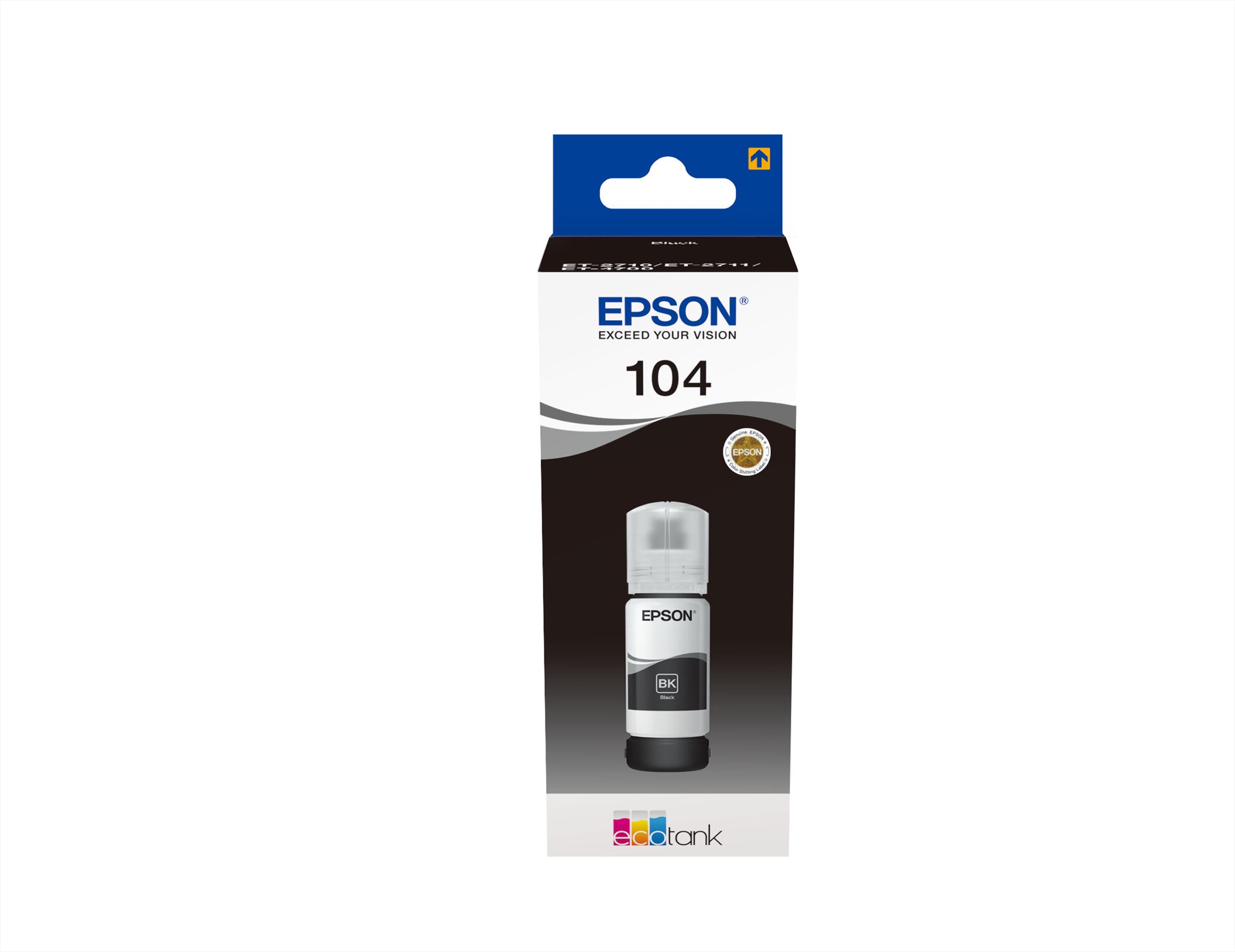 Epson104 EcoTank Black ink bottle T00P140 (WE)