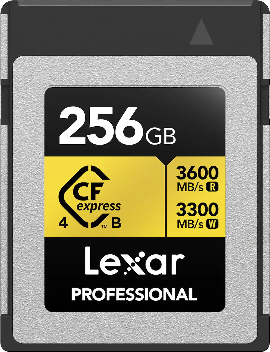 Lexar CFexpress Pro Type B Gold 4.0 Series 256GB