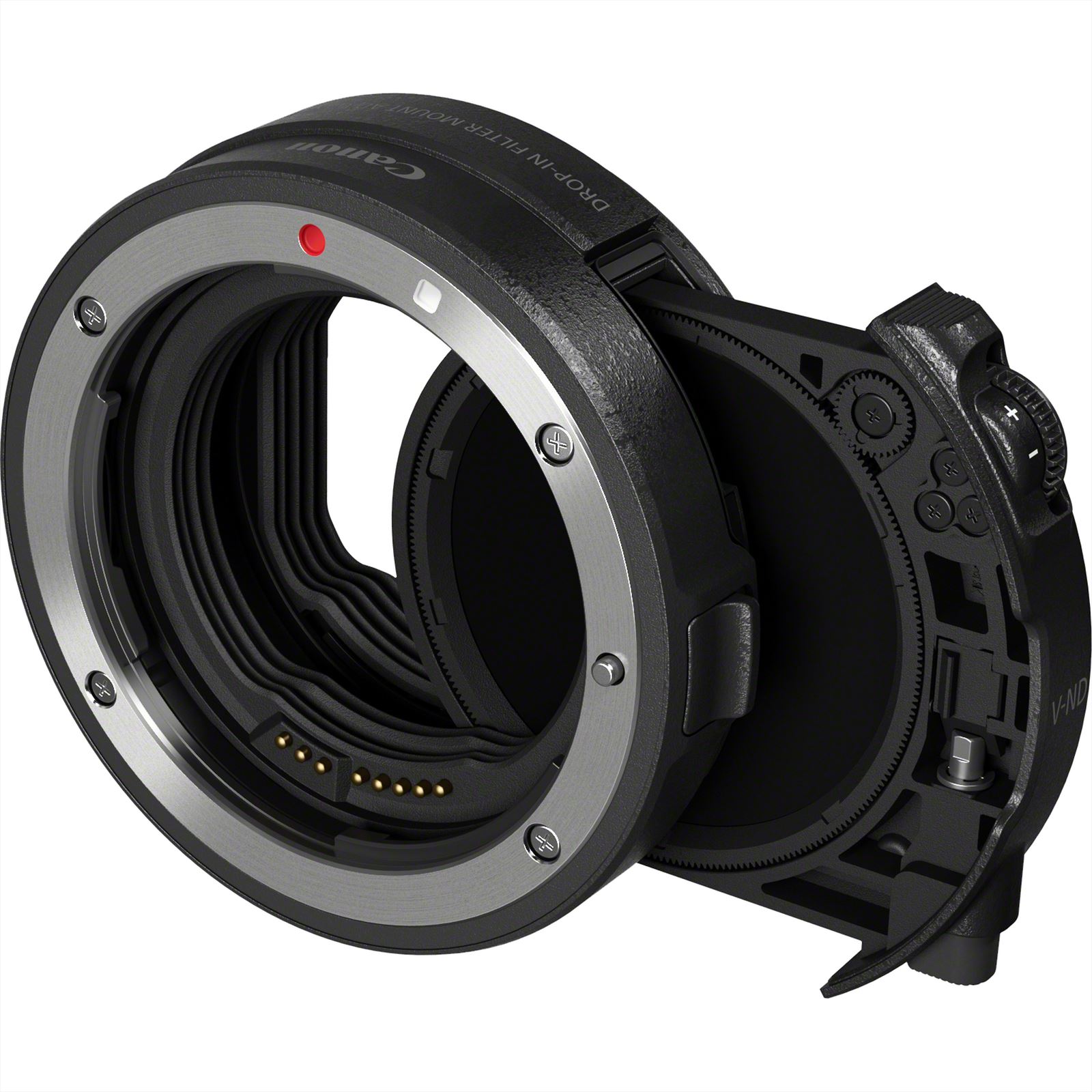 Canon Mount adapter EF-EF-EOS R w/ drop-in var. ND-filter A