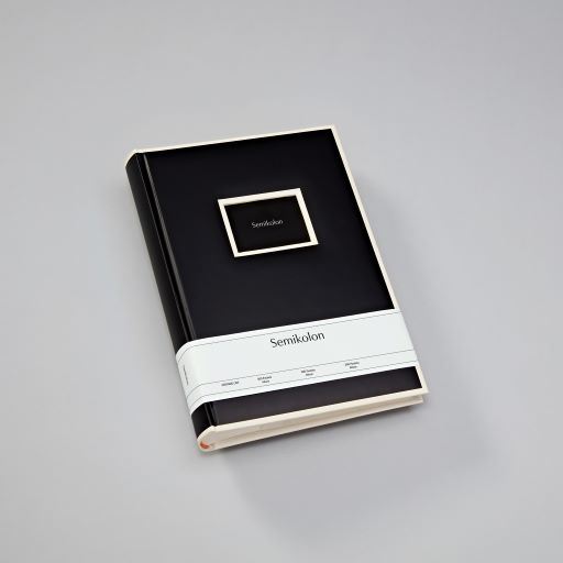 Semikolon 300 Pockets Memo Album black
