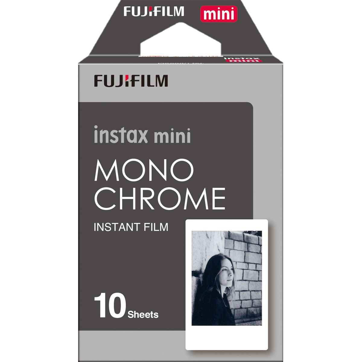 Fujifilm Instax Mini Colorfilm Monochrome Enkel pak